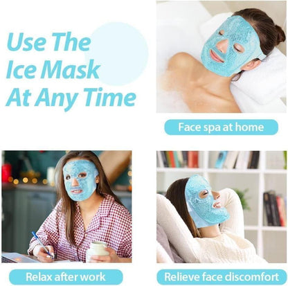 Summer Cool Gel Full Face Mask