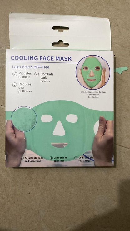 Summer Cool Gel Full Face Mask
